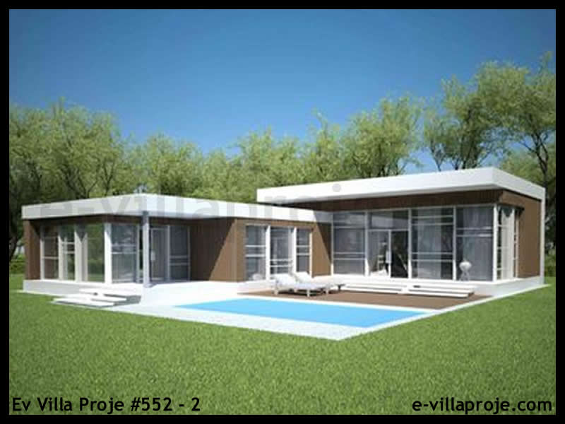 Ev Villa Proje #552 - 2
