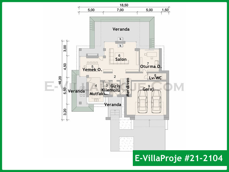 Ev Villa Proje #21 - 2104 Galeri Görseli 2